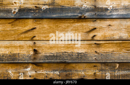 Hintergrund Textur verwitterter Holzwand Stockfoto