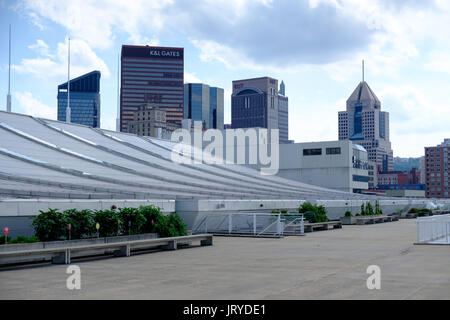 Dach der Der David L. Lawrence Convention Center, Pittsburgh, Pennsylvania, USA Stockfoto