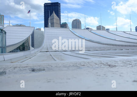 Dach der Der David L. Lawrence Convention Center, Pittsburgh, Pennsylvania, USA Stockfoto