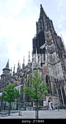 Ulmer Münster oder Ulmer Münster in Ulm, Deutschland Stockfoto