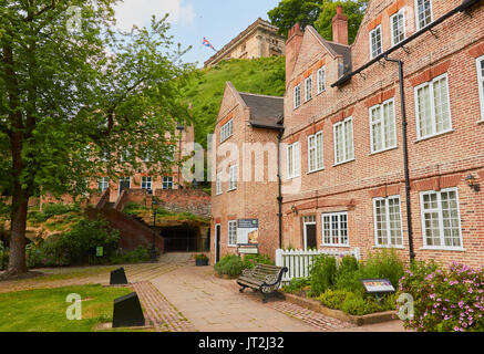 Museum von Nottingham Leben im Brewhouse Yard, Nottingham, Nottinghamshire, East Midlands, England Stockfoto