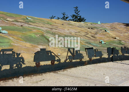 Modell der Burma Road in Israel. Stockfoto