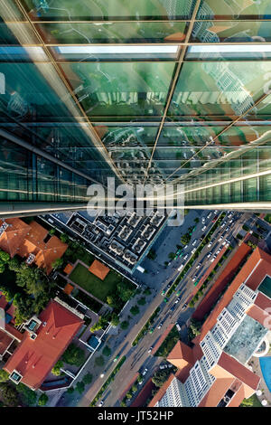 Hanoi Lotte Tower Sky Walk Stockfoto