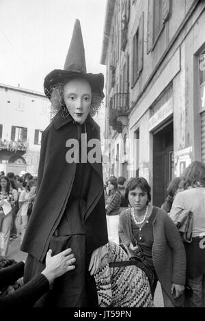 Mailand (Italien), 1976, eine Demonstration für die Rechte der Frauen und für die Verteidigung der Abtreibung Gesetz Stockfoto