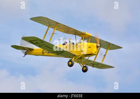 De Havilland Tiger Moth von Tiger 9 Aeronautical Display Team Stockfoto