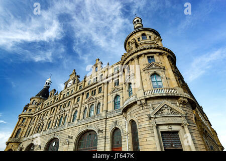 Historischen Bahnhof Haydarpasa, Istanbul, Türkei Stockfoto