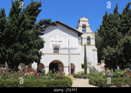 Mission San Juan Bautista, Kalifornien Stockfoto