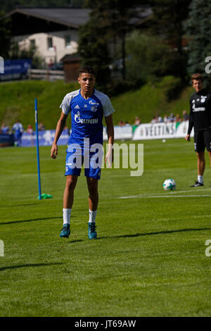 Amin Harit - 27.07.2017, Fußball-Camp in Mittersill/Österreich Stockfoto