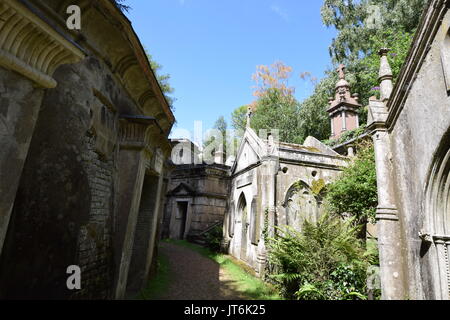 Highgate Friedhof West 2017 Stockfoto