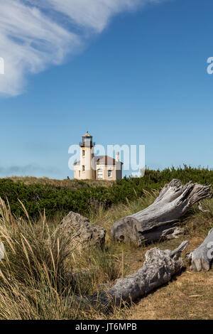 Coquille Fluss Leuchtturm Stockfoto