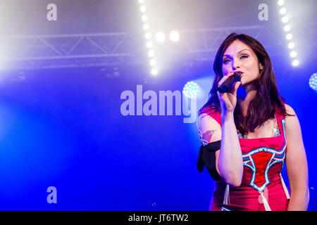 Cornbury Music Festival 2017 - Aufführungen Mit: Sophie Ellis-Bextor Wo: Oxford, Großbritannien Wann: 07 Aug 2017 Quelle: WENN.com Stockfoto