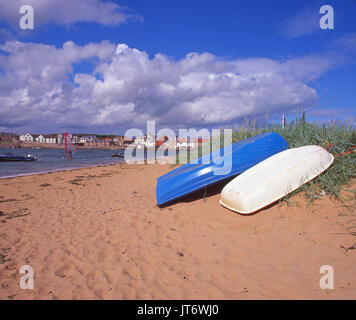 Ein bunter Blick Richtung Elie, Fife Stockfoto