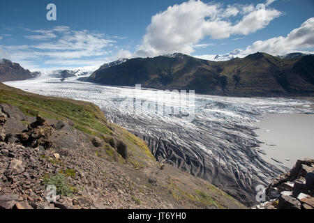 Skaftafellsjökull Stockfoto