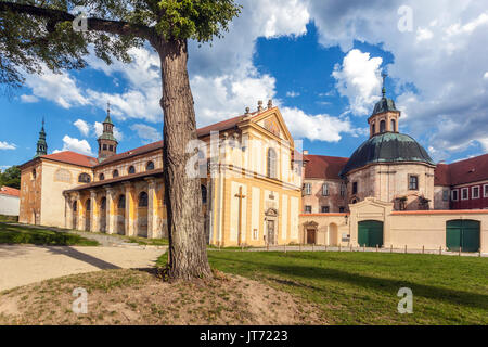 Plasy, der Tschechischen Republik, das ehemalige Zisterzienserkloster Stockfoto