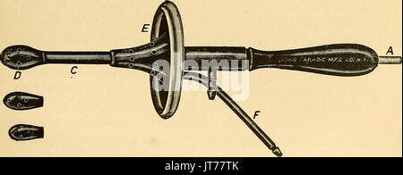 "Die Behandlung von Krankheit durch elektrische Ströme: eine Hand - das Buch der Einfachen Anweisungen für den Arzt für Allgemeinmedizin" (1897) Stockfoto