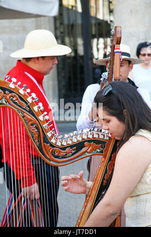 Internationale Folklore Festival 2017, Paraguay, Luque,'Alma Guarani', Zagreb, Kroatien, Europa, 48 Stockfoto