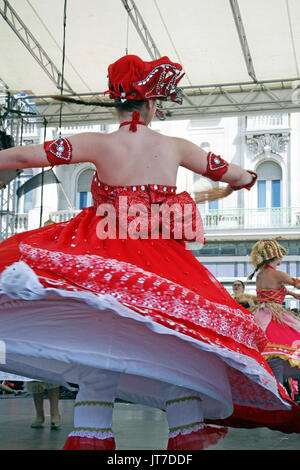 Internationale Folklore Festival, 2017., Zagreb, Kroatien, 51 Stockfoto