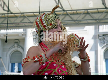 Internationale Folklore Festival 2017, Brasilien, Crissiumal, e Cia GEMP Escola de Danca, Zagreb, Kroatien, Europa, 53 Stockfoto