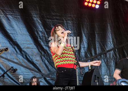 Abichan Beim Hope & Glory Festival. Liverpool, England. 05.08.17 Stockfoto