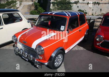 Classic cars on-Display & Racing am Malta Grand Prix 2012. Stockfoto