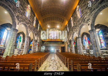 Innenraum der Kathedrale von Galway, Galway, Connacht, Republik Irland, Europa Stockfoto