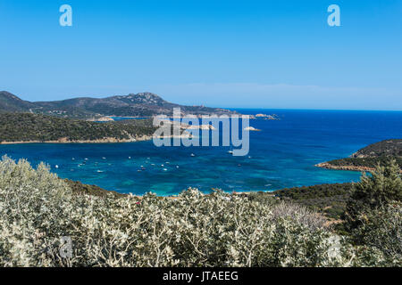 Schöne Buchten an der Costa del Sud, Sardinien, Italien, Mittelmeer, Europa Stockfoto