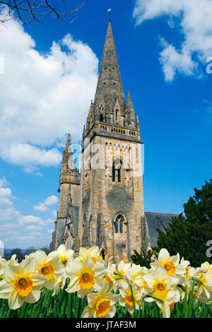 Llandaff Cathedral, Cardiff, Wales, Vereinigtes Königreich, Europa Stockfoto