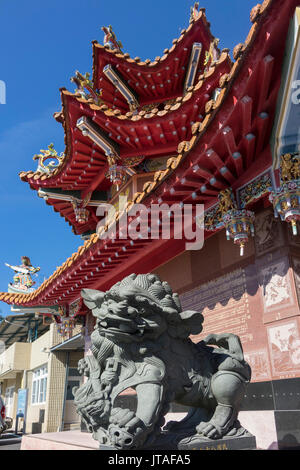 Longfeng Tempel, Sun Moon Lake, Taiwan, Asien Stockfoto