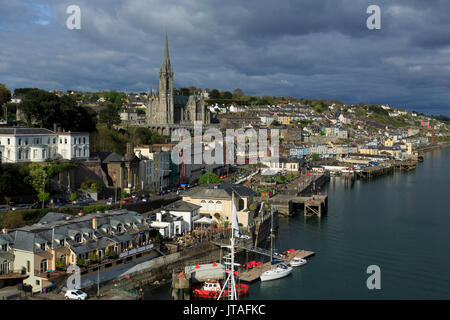 St. Colman's Cathedral, Cobh, County Cork, Munster, Republik Irland, Europa Stockfoto