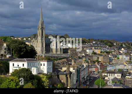 St. Colman's Cathedral, Cobh, County Cork, Munster, Republik Irland, Europa Stockfoto