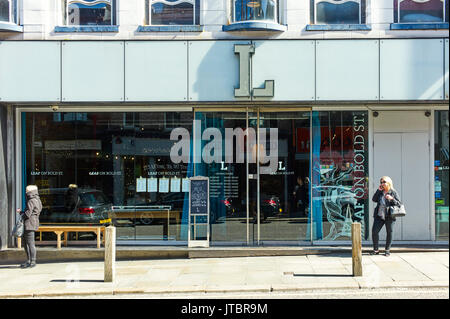 Leaf Cafe auf Bold Street, Liverpool Stockfoto