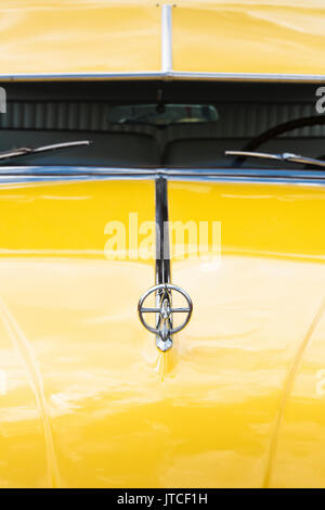 1950 Buick Eight" gehackt und ließ "Custom Auto an ein amerikanisches Auto zeigen. Essex. Großbritannien Stockfoto