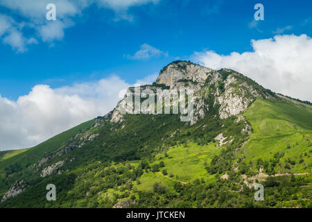 Bereich um Castet See, Pyrénées-Atlantiques, Frankreich. Stockfoto