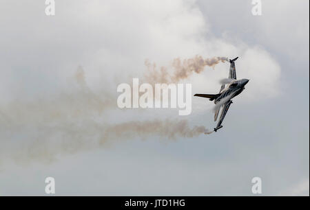 F16A, Solo Display, belgisches Air Component Display Team bei der Royal International Air attoo Stockfoto