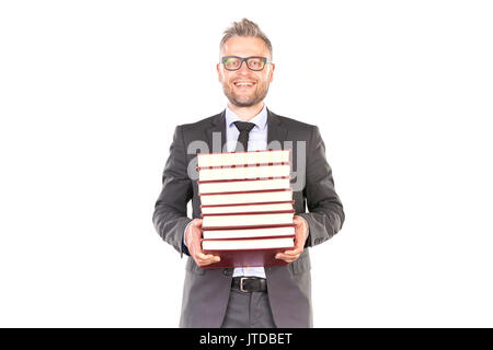 Mitte nach Buch lover Stockfoto