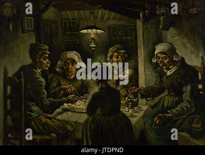 Vincent van Gogh Die kartoffelesser (5776925) Stockfoto