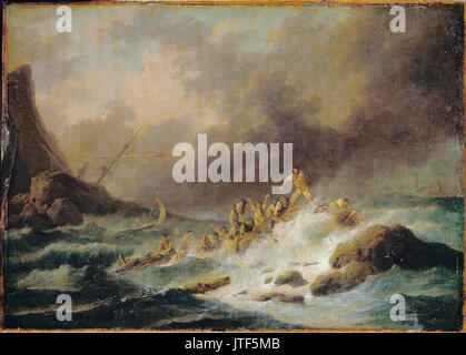 Claude Joseph Vernet, einem Schiffswrack Stockfoto