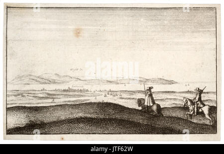 Wenzel Hollar Isle of Wight Stockfoto