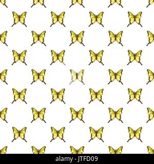 Iphiclides Art butterfly Muster nahtlose Stock Vektor