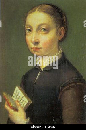Sofonisba Anguissola Self Portrait WGA0704 Stockfoto