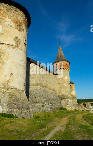 Schloss in Agios Mirano, Ukraine Stockfoto