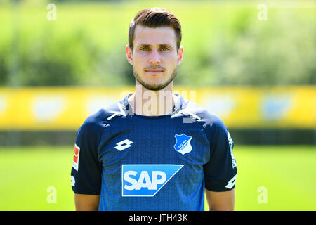 Bundesliga, Photocall TSG 1899 Hoffenheim am 13. Juli 2017 in Zuzenhausen, Deutschland: Havard Nordtveit. Foto: Uwe Anspach/dpa | Verwendung weltweit Stockfoto