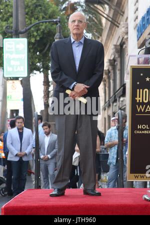 Hollywood, Kalifornien, USA. August 2017. August 2017 - Hollywood, Kalifornien - Jeffrey Tambor. Jeffrey Tambor wurde mit Einem Stern auf dem Hollywood Walk of Fame geehrt. Foto: F. Sadou/Admedia Stockfoto