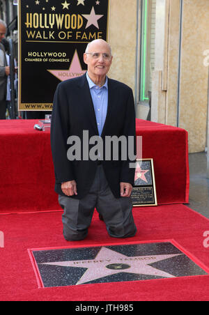 Hollywood, Kalifornien, USA. August 2017. August 2017 - Hollywood, Kalifornien - Jeffrey Tambor. Jeffrey Tambor wurde mit Einem Stern auf dem Hollywood Walk of Fame geehrt. Foto: F. Sadou/Admedia Stockfoto