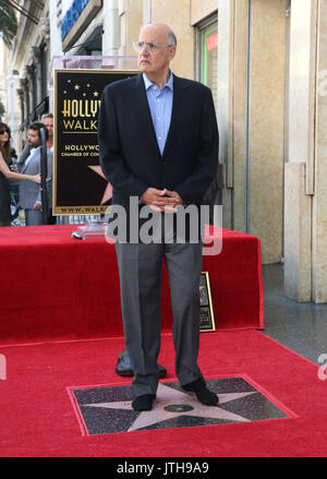 Hollywood, Kalifornien, USA. August 2017. August 2017 - Hollywood, Kalifornien - Jeffrey Tambor. Jeffrey Tambor wurde mit Einem Stern auf dem Hollywood Walk of Fame geehrt. Foto: F. Sadou/Admedia Stockfoto