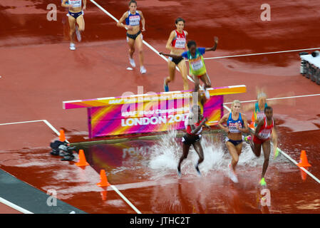 London, Großbritannien. 09 Aug, 2017. In den am Tag sechs der IAAF London 2017 Weltmeisterschaften am London Stadion. Credit: Paul Davey/Alamy leben Nachrichten Stockfoto