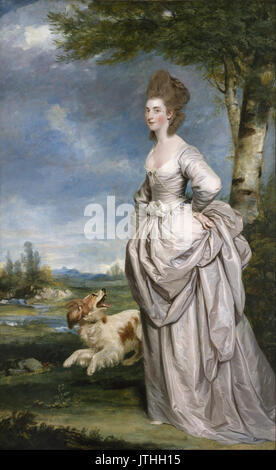 Sir Joshua Reynolds Frau Elisa Mathew Stockfoto