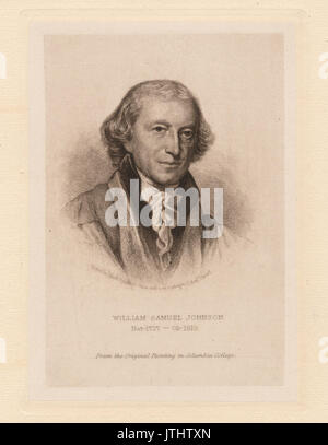 William Samuel Johnson (NYPL NYPG 94 F43 419857) Stockfoto
