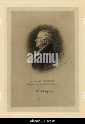 William Fitzhugh, Mitglied des Continental Congress (Nypl b 14547333 420338) Stockfoto