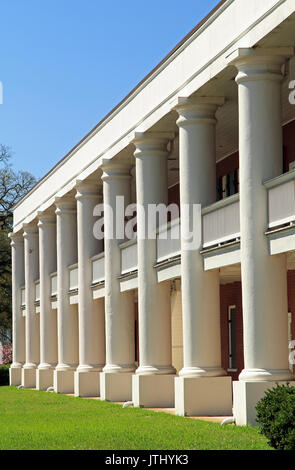 Das Pentagon Barracks in Baton Rouge sind ein Komplex von historischen Gebäuden, die einst empfangen Besucher wie Robert E. Lee und Abraham Lincoln Stockfoto